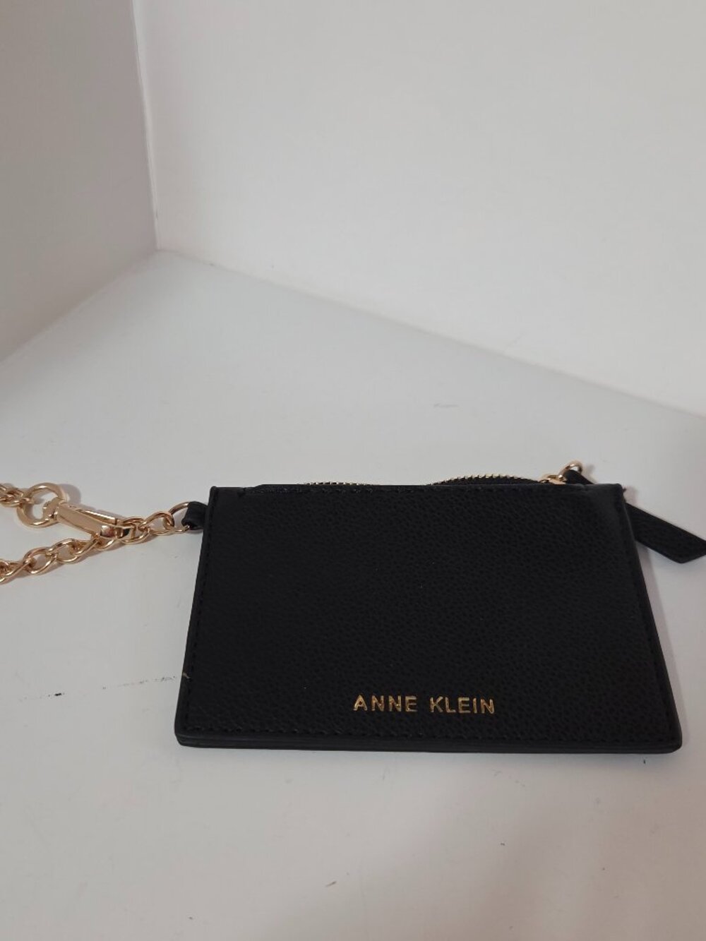 Anne Klein Zipper Chain coin purse